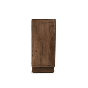 Holmes Mango Wood Artisan Bar Cabinet