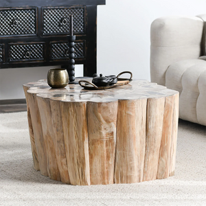 Norwest Petrified Wood Coffee Table