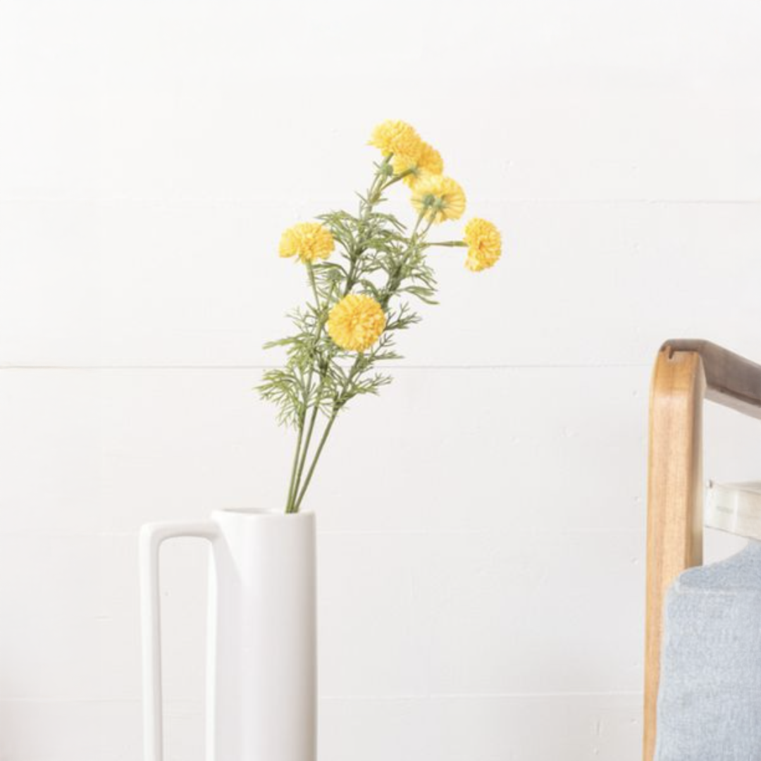 Yellow Chrysanthemum Stem