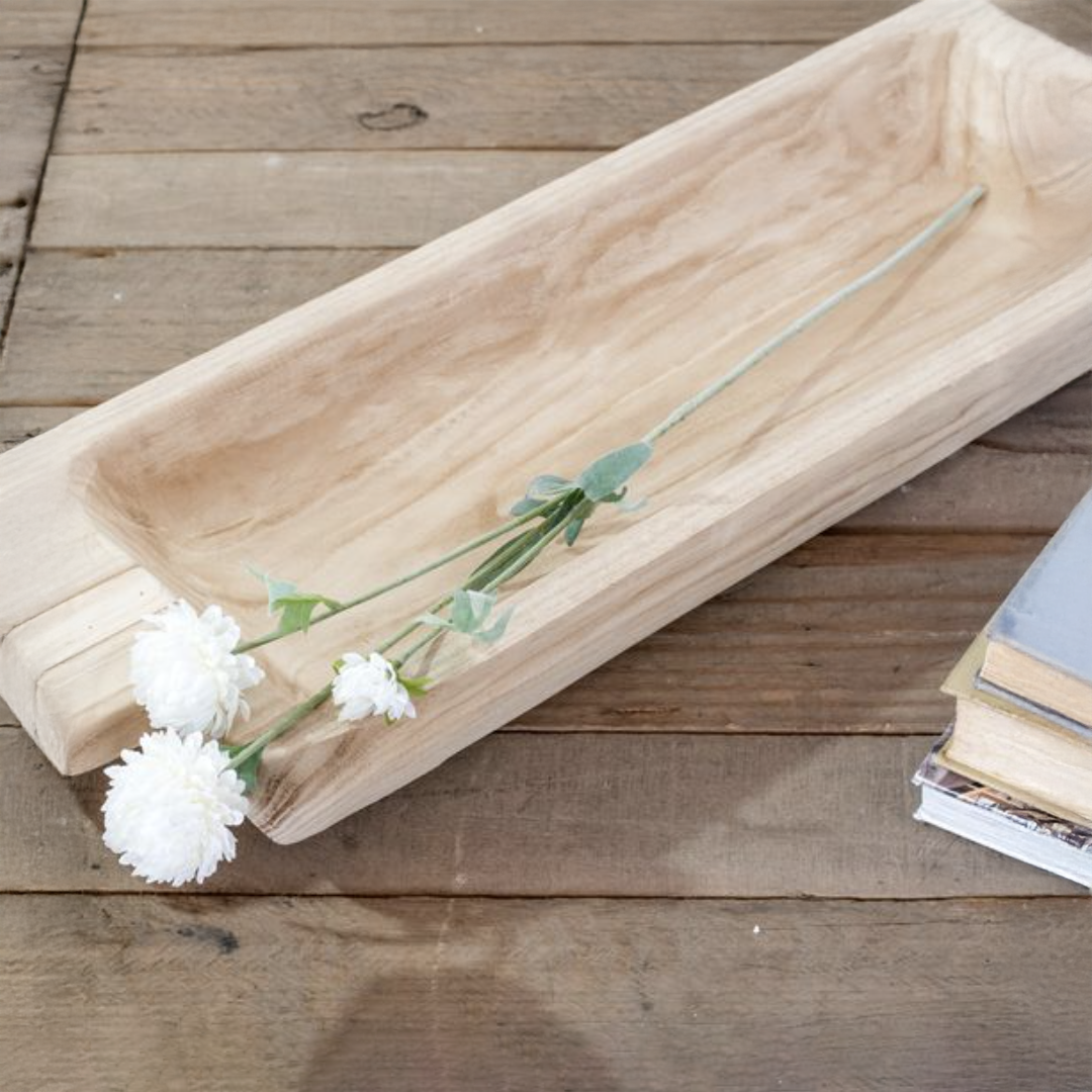 Large White Chrysanthemums