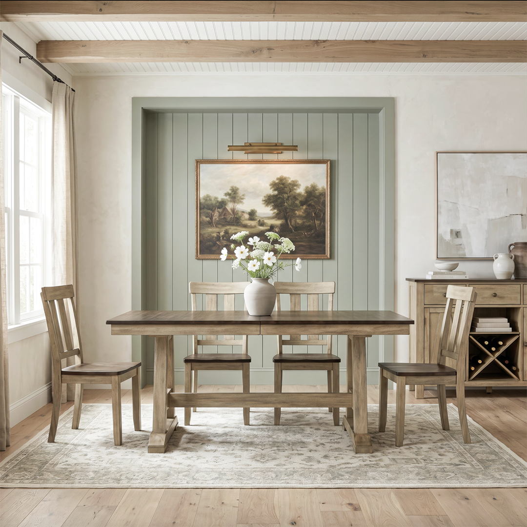 Lindsey Farm Dining Set (5pc) (Seats 6-8) from Liberty Furniture in Veneer - Additional view 8