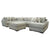 Serendipity Chaise Sectional with Ottoman