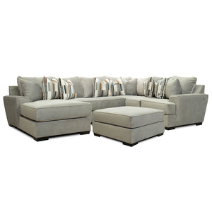 Serendipity Chaise Sectional with Ottoman