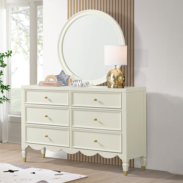 Forma & Co Olivia Dresser Only in French White Wood