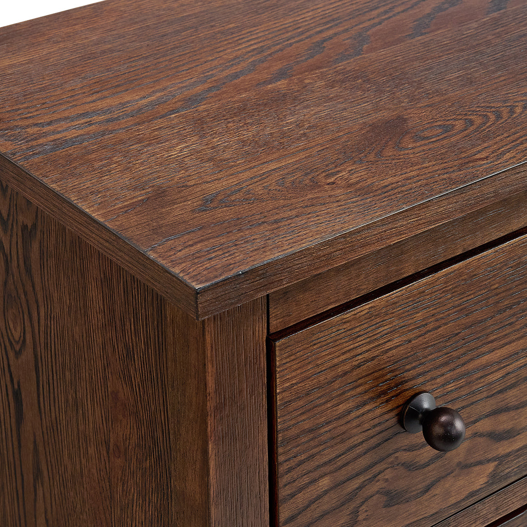 Mabel Console from Sandberg Furniture in Veneer - Angle view