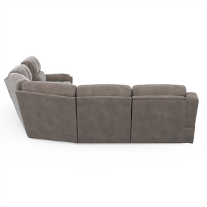 Dazzle Power Reclining Sectional (6pc)