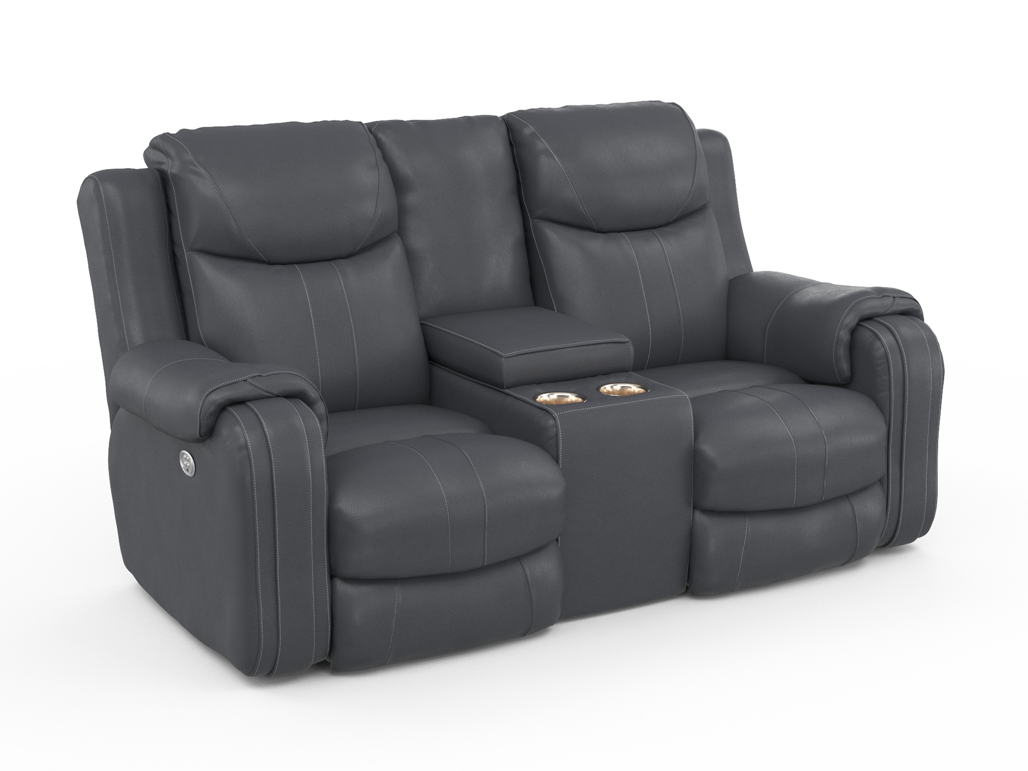 Marvel Console Loveseat with Power Headrest