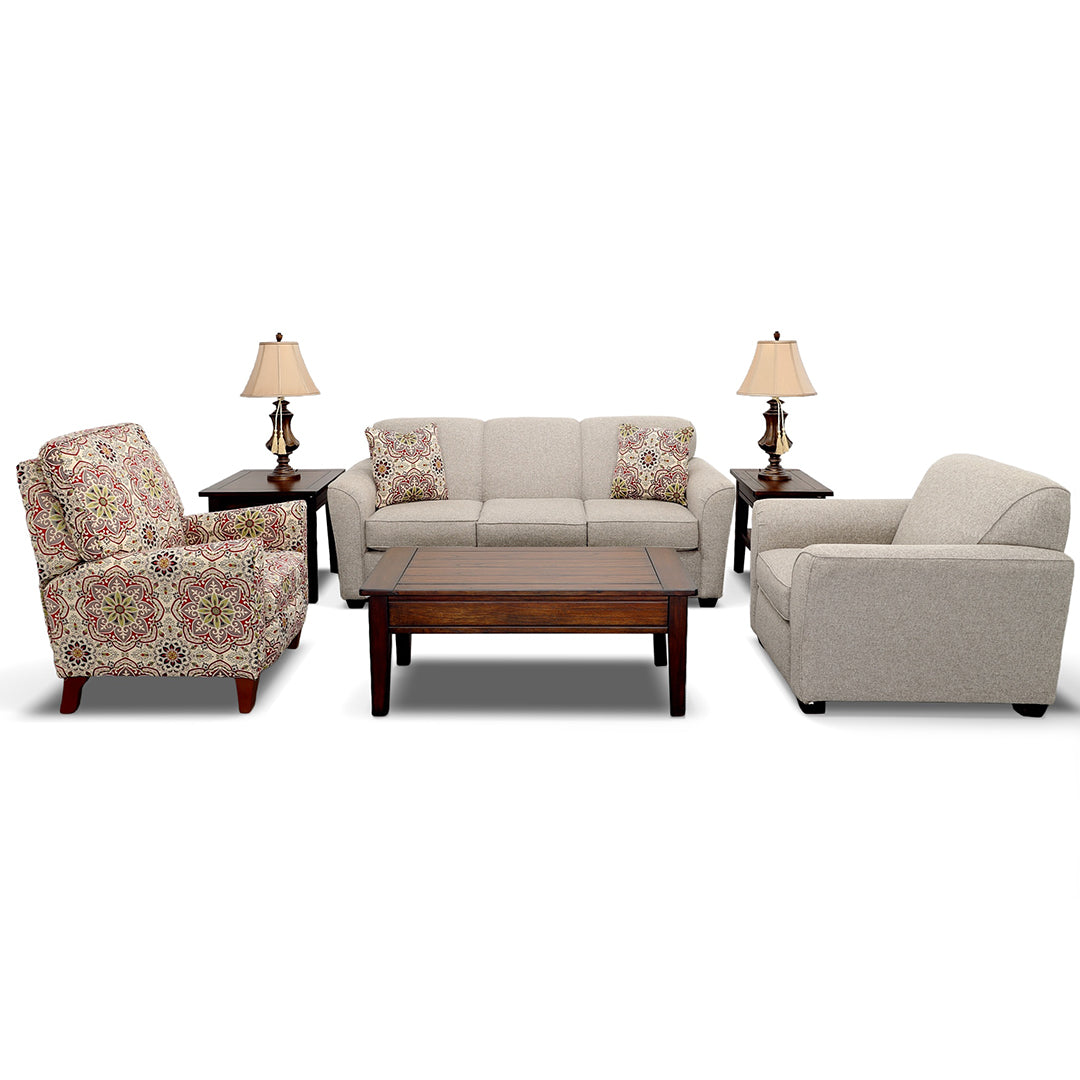 Sillón reclinable con respaldo de prensa Collegedale 