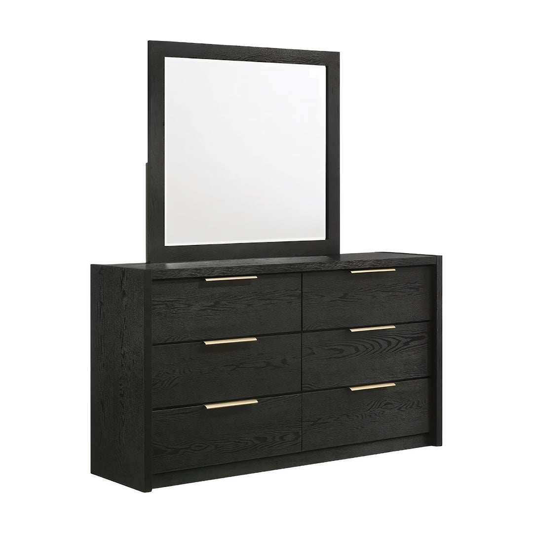 Southbend Bedroom Group from Elements International in Queen Black - Additional view 6