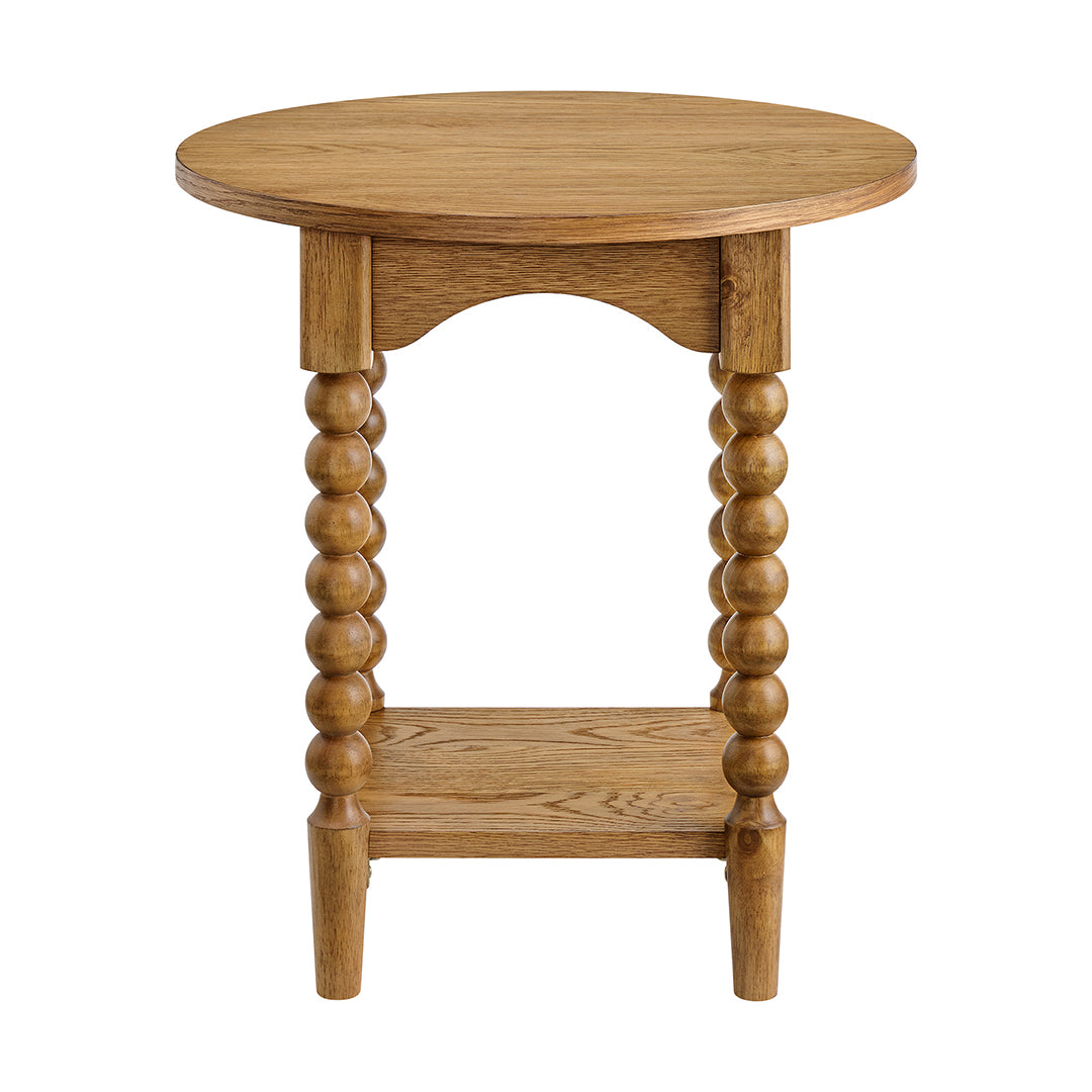 Mabel Round End Table from Sandberg Furniture in Veneer - Additional view 8