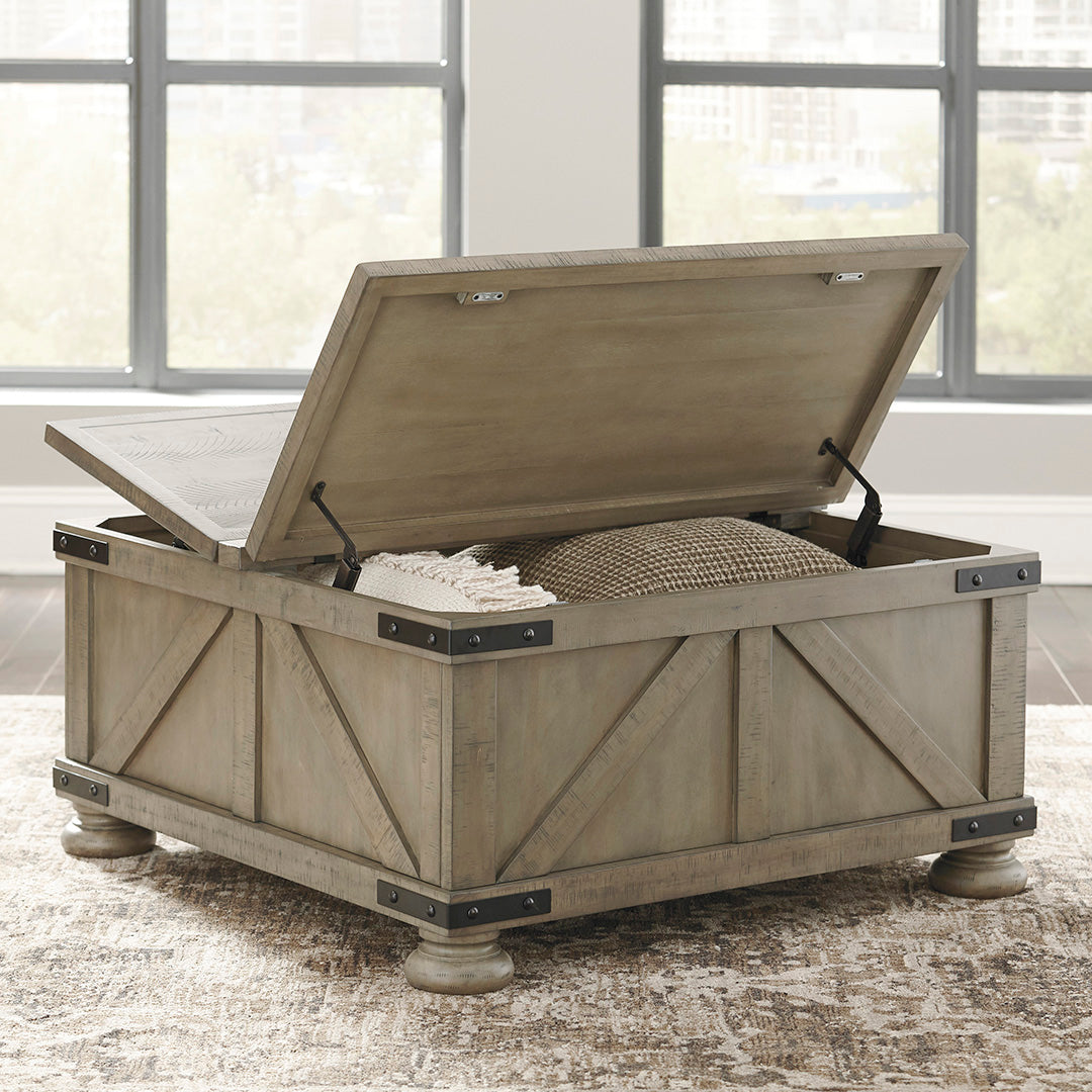 Aldwin Storage Cocktail Table