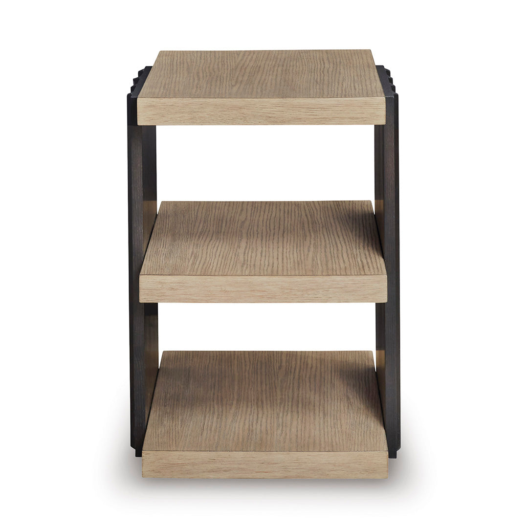 Black Rylandyn End Table from Signature Design by Ashley - Detail view