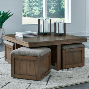 Boardernest Coffee Table with Stools