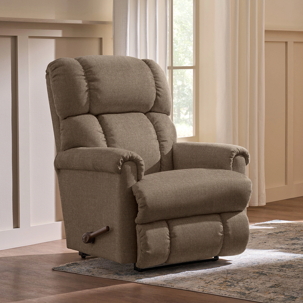 Pinnacle Wall Recliner from La-Z-Boy Incorporated in Brown, Made in USA - Alternate angle