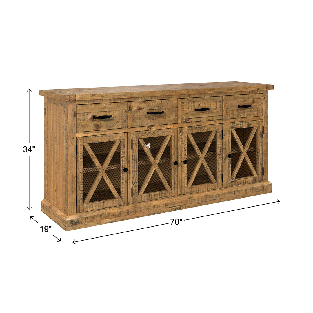 Brown Telluride Sideboard from Jofran - Additional view 11