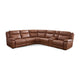 Tranquility Leather Power Reclining Sectional