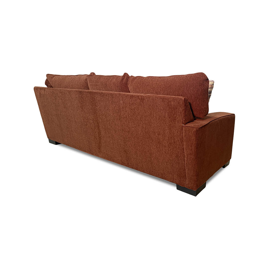 Troy Sectional II (2-Piece) from Michael Nicholas Designs in Red Polyester, Made in USA - Additional view 8