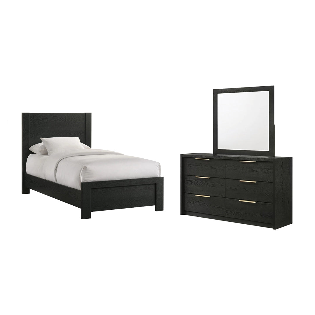 Southbend Bedroom Group from Elements International in Queen Black