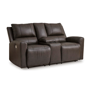 Boxmere Power Reclining Loveseat w Console