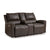 Boxmere Power Reclining Loveseat w Console