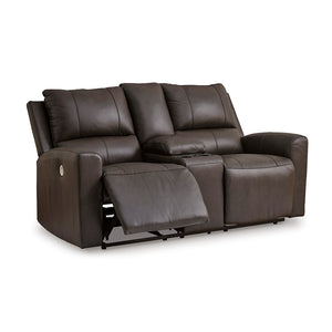 Boxmere Power Reclining Loveseat w Console