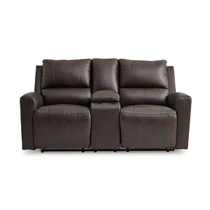 Boxmere Power Reclining Loveseat w Console