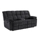 Spellbinder Reclining Loveseat with Console