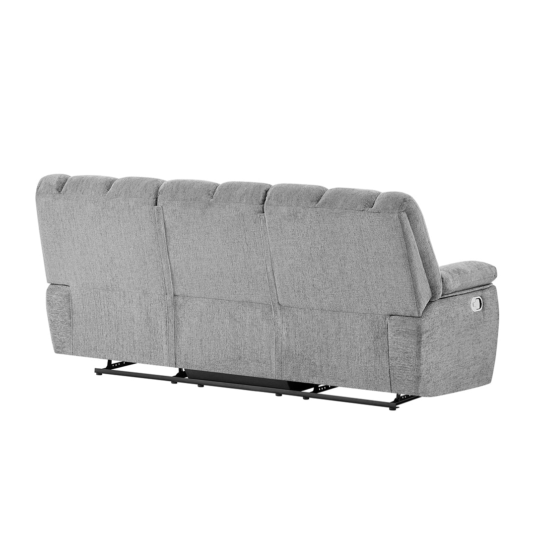 Gray Spellbinder Reclining Sofa from Global Furniture USA Inc. - Additional view 4