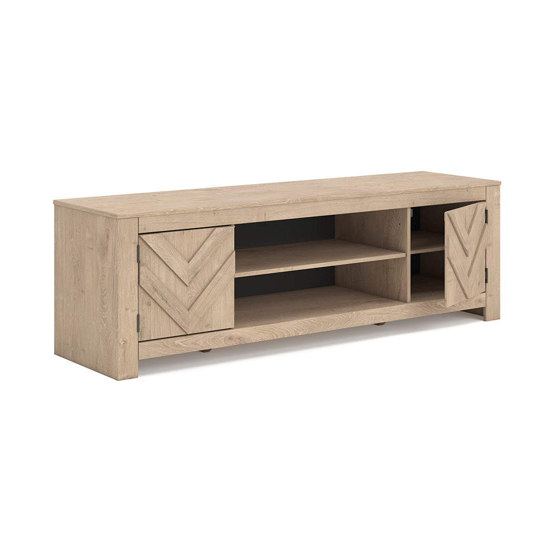 Cayboni Beige TV Stand - 71 Inches