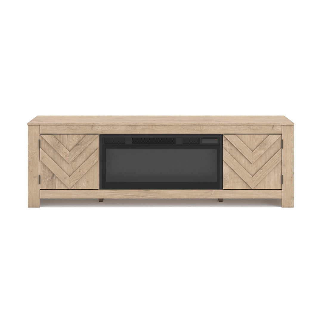Cayboni Beige TV Stand - 71 Inches