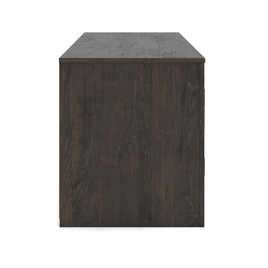 Cayboni Black TV Stand - 71 Inches