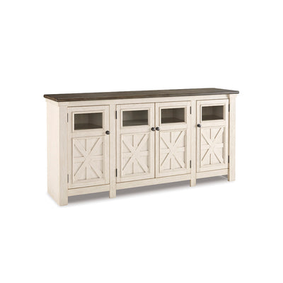 Bolanburg Extra Large TV Stand in white from Signature Design by Ashley