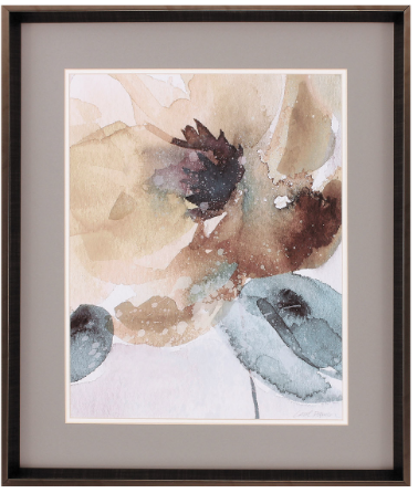Watercolor Poppy II