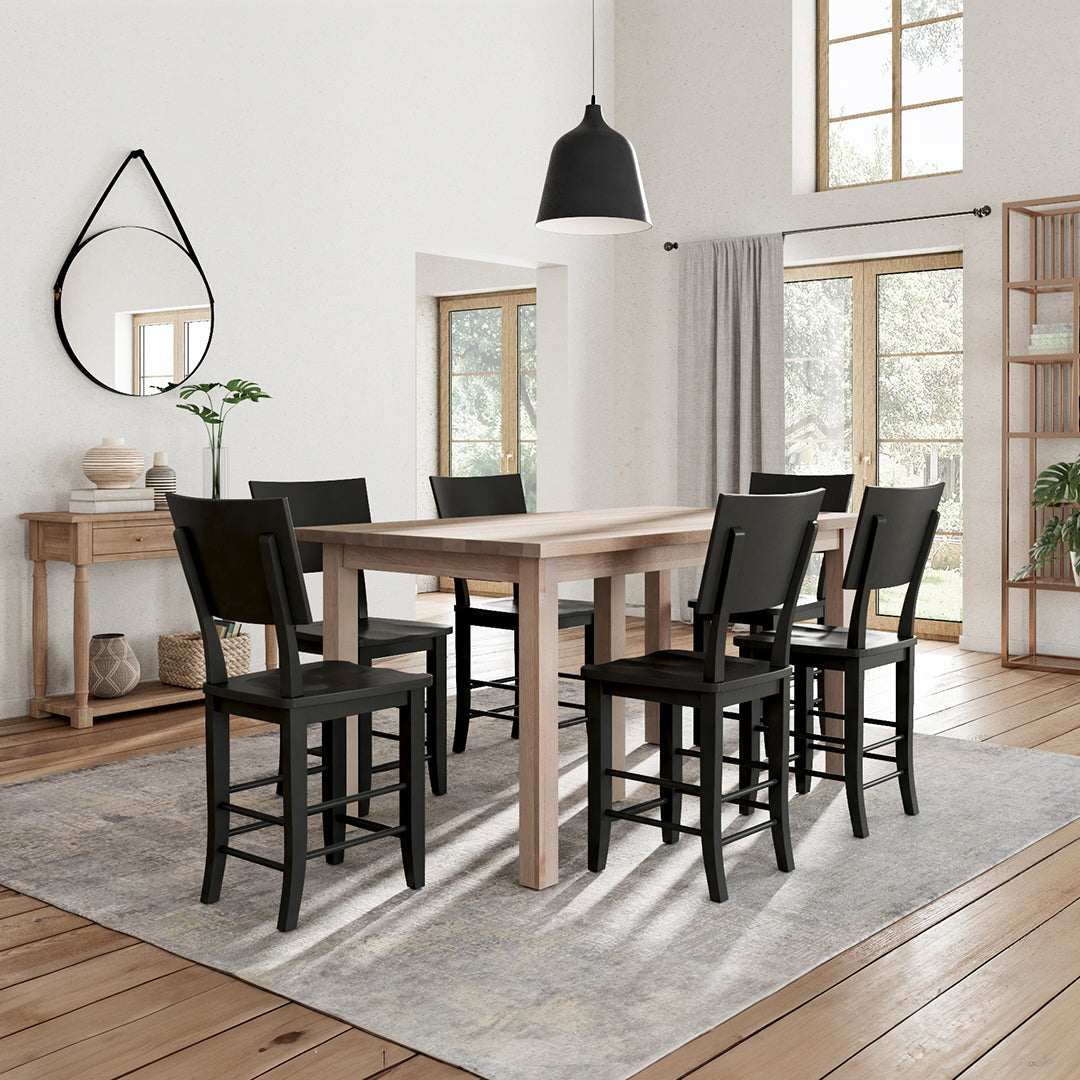 Plank Counter Table - Maple