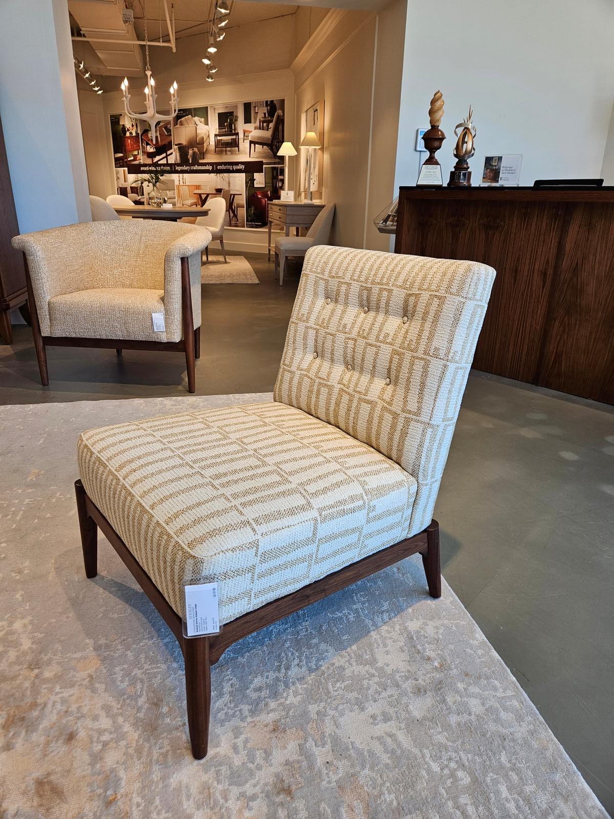 Walnut Grove Slipper Chair