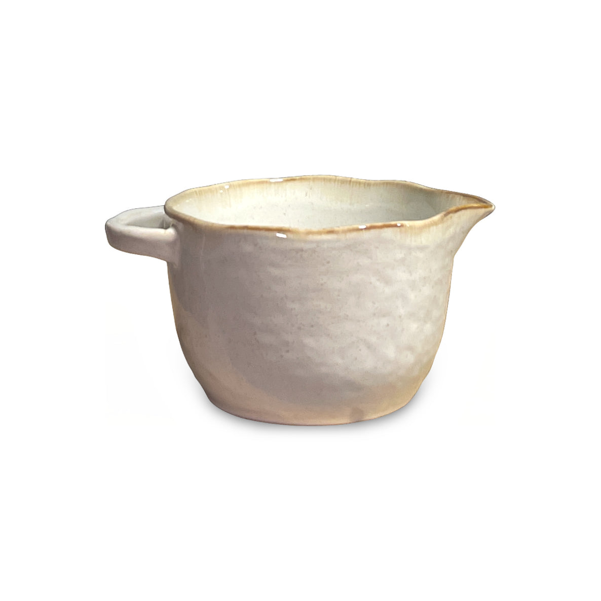 White Ceramic Mixing Bowl