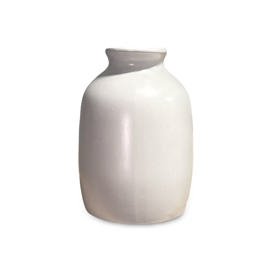 White Ceramic Pitcher