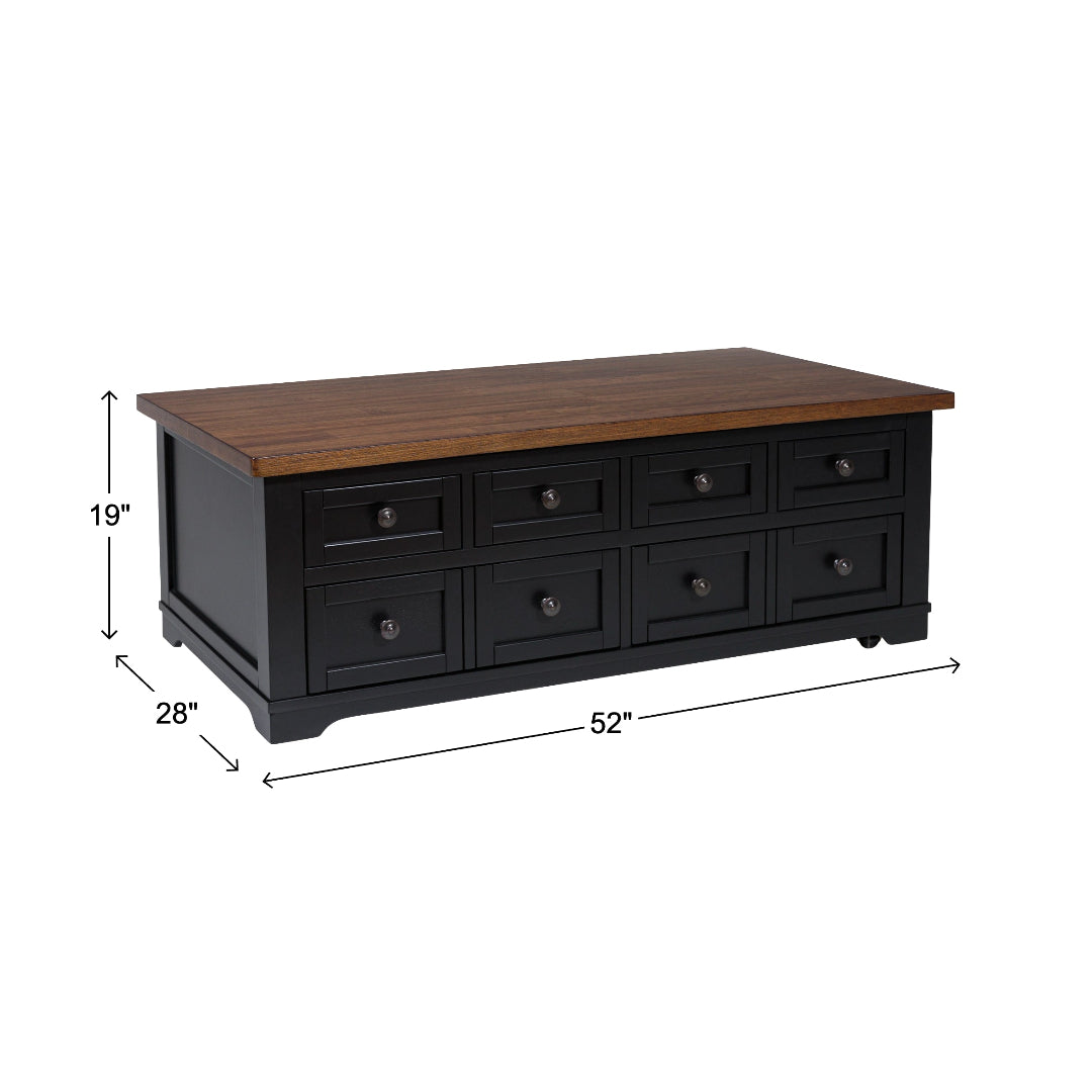 Mesa de cóctel Wildenauer from Signature Design by Ashley in Negro - Additional view 14