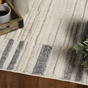 Willow Ivory Grey Rug