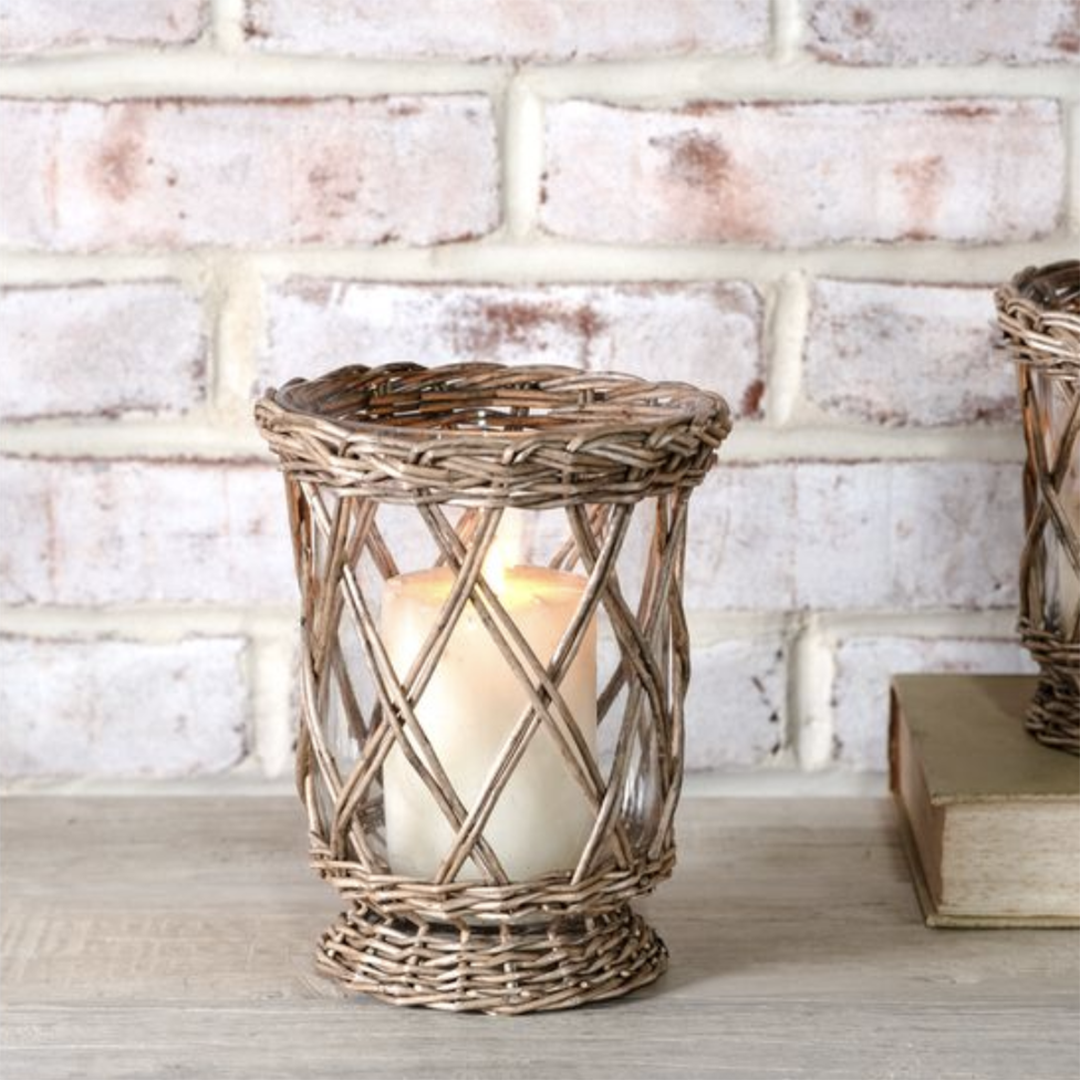 Willow Wrapped Jar from P D Home &amp; Garden in Brown Glass - Additional view 5