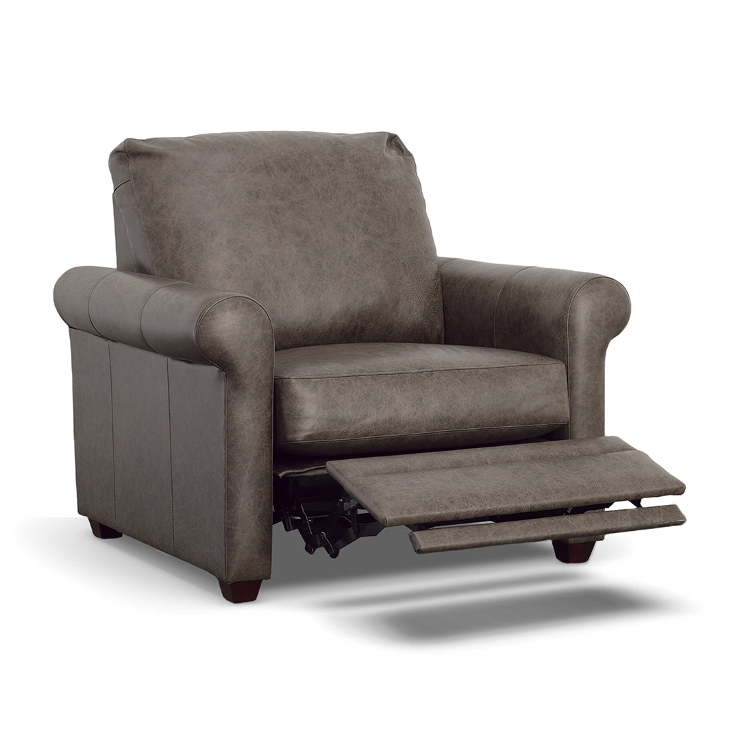 Broyhill alexandria best sale gray recliner