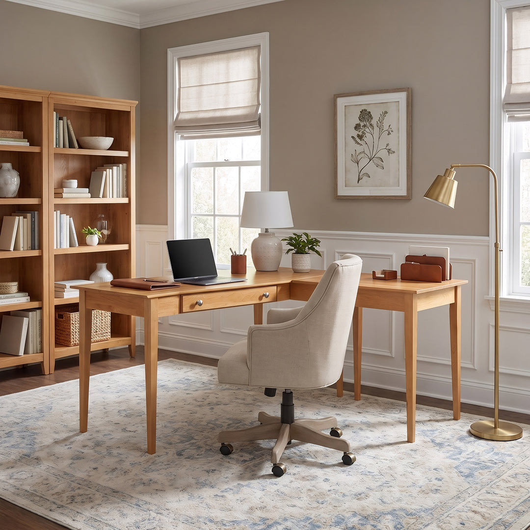 Workstation Desk with Return