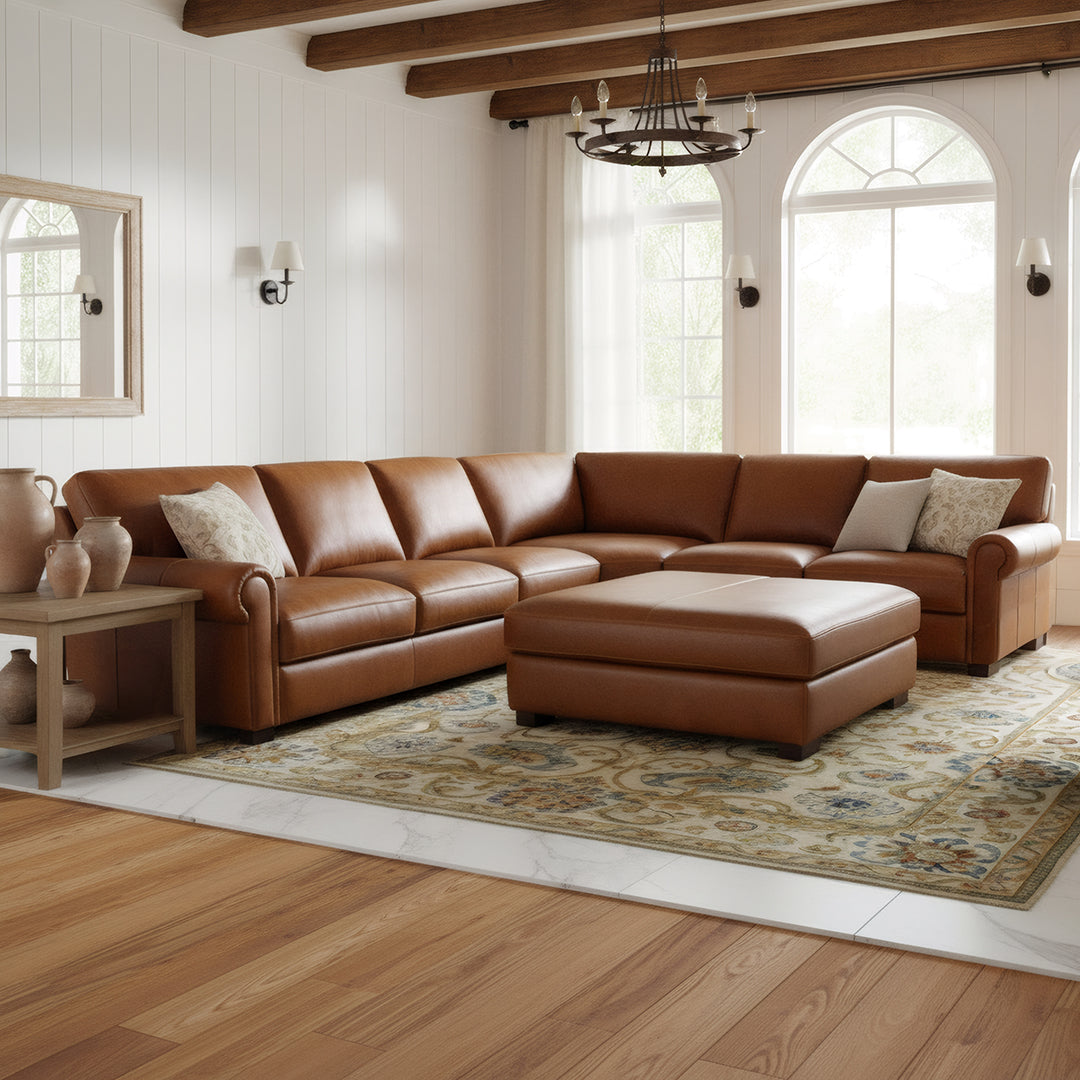 Wyoming Leather Sectional II