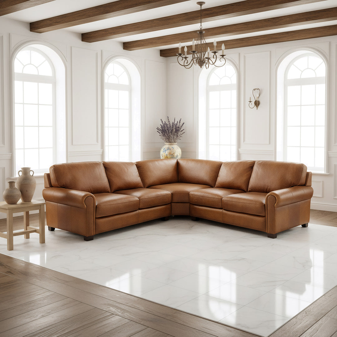 Wyoming Leather Sectional