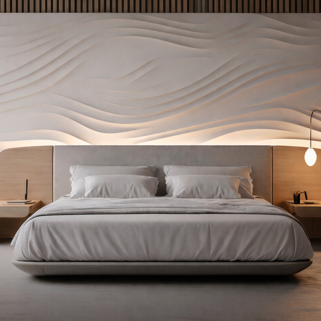 Cooling cotton sheets in light gray, additional detail, from Lusome