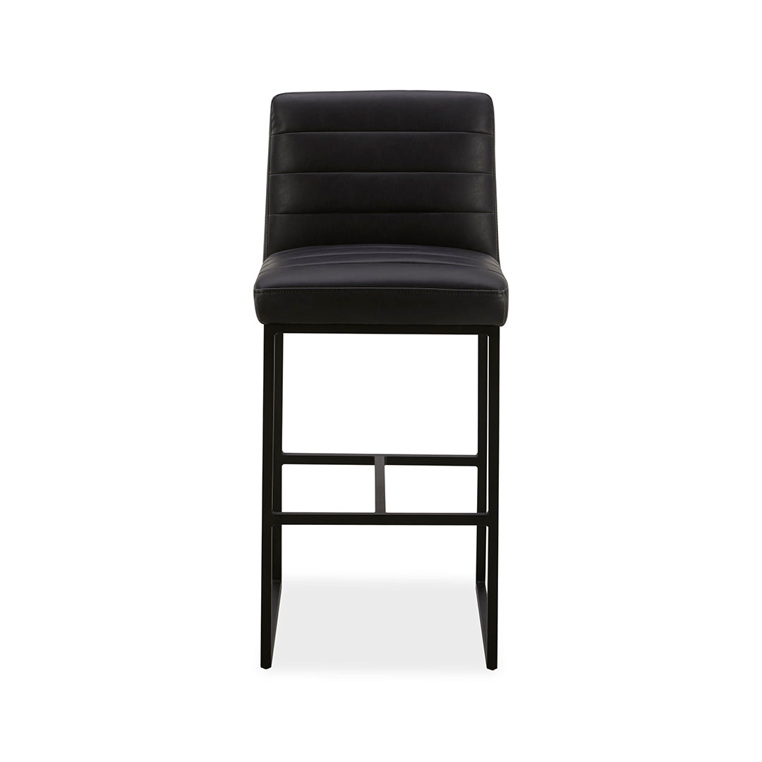 Taburete negro de cera 