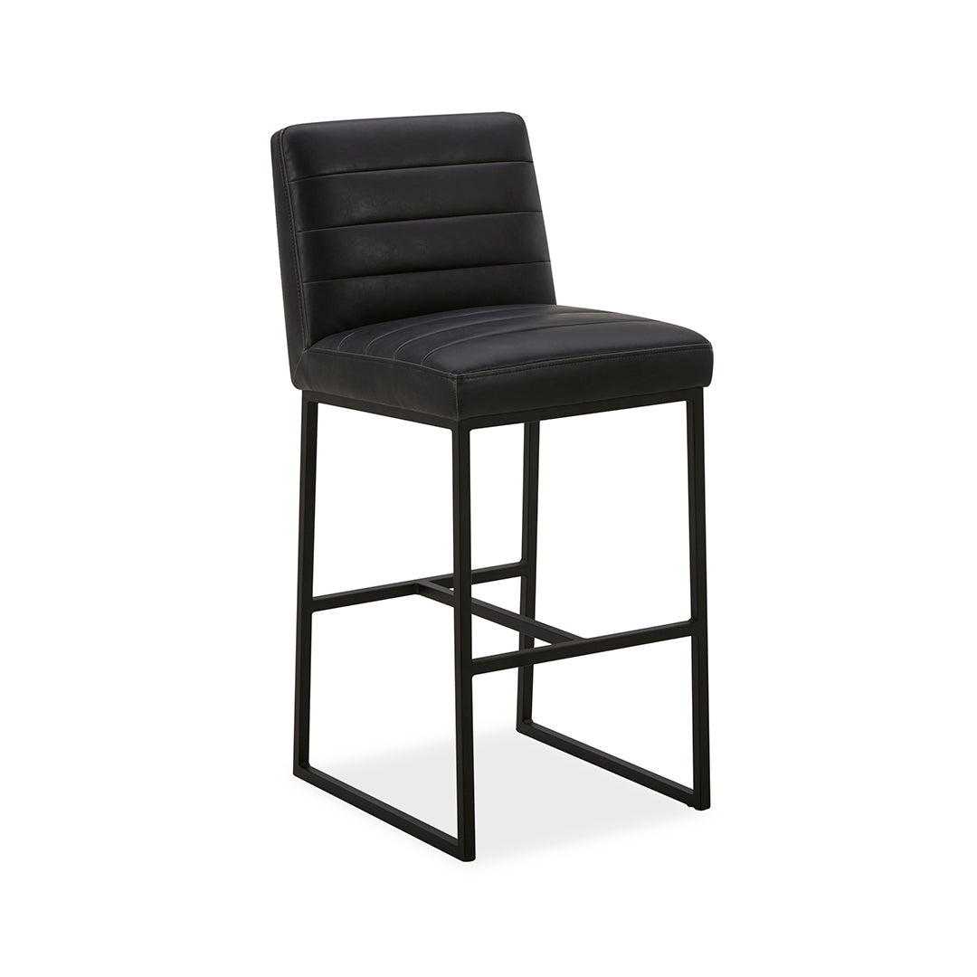 Taburete negro de cera 