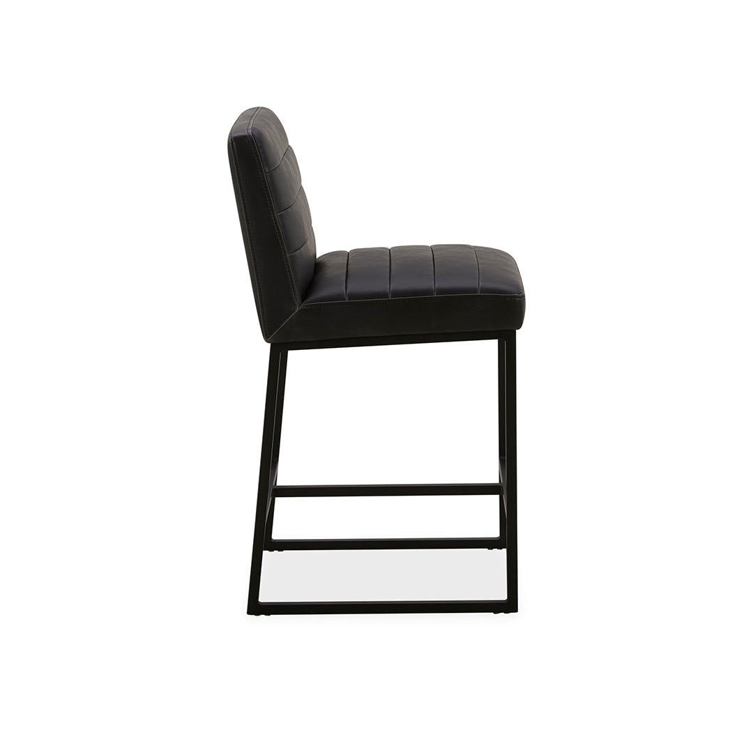 Taburete negro de cera 