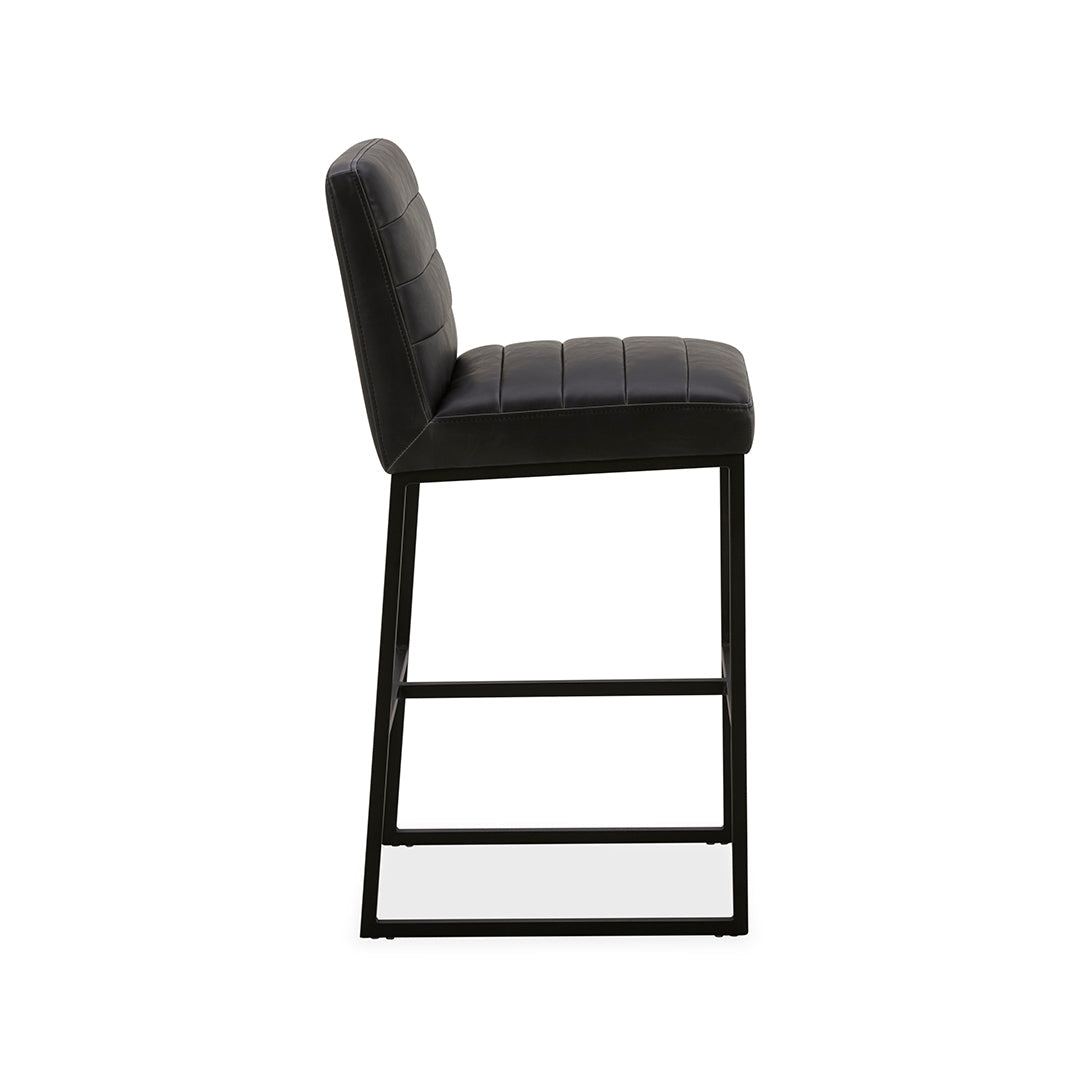 Taburete negro de cera 