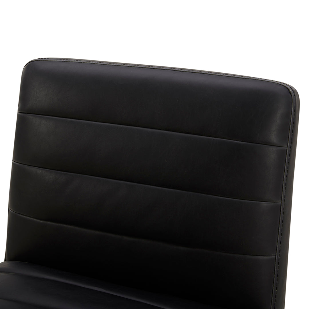 Taburete negro de cera 